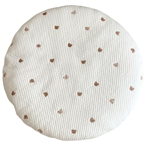 Tapis de jeu rond pour bébé pour apprendre à ramper en sécurité
