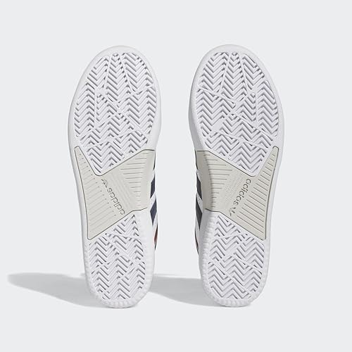 adidas Mens Tyshawn Skate Skate Sneakers Shoes - White - Size 10 M4