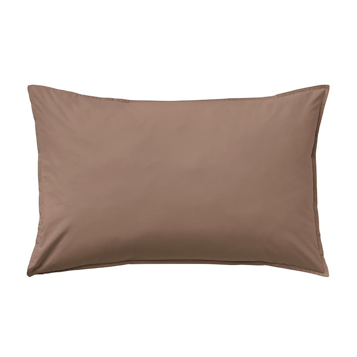 Plain Dyed Washed Cotton Percale Pillowcase 50 x 70 cm ESSIX