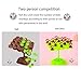 Monkey Balance Tree Toy, Fun Interactive Counting Balancing Game, Preschool Educational Monkey Toys Balancing Board Game for Kids Boys Girls Aged 3＋, Random Color