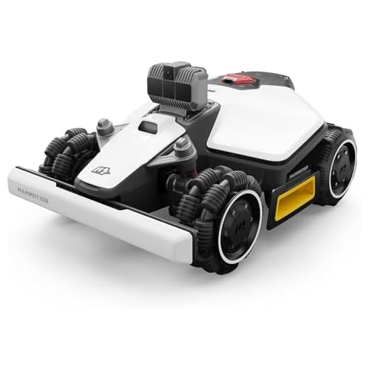 MAMMOTION LUBA mini AWD LiDAR Mähroboter ohne Begrenzungskabel & RTK-Antenne für 1500 m², 3D LiDAR+NetRTK+AI Vision Triple-Fusion, AWD 80% Steigung, Automatische Kartierung, 3 Jahre Gratis-4G