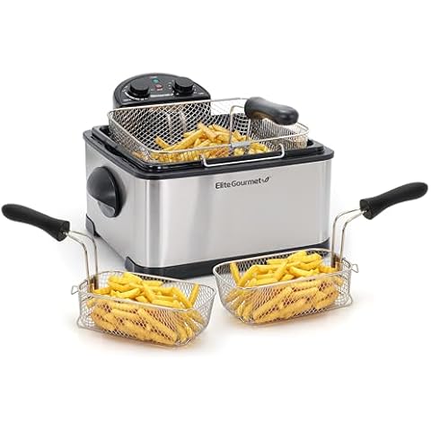 Elite Gourmet EDF-401T Electric Immersion Deep Fryer Cover