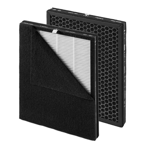 True 13 - Filtro HEPA de repuesto compatible con purificador de aire MK-AP01 (paquete de 2)