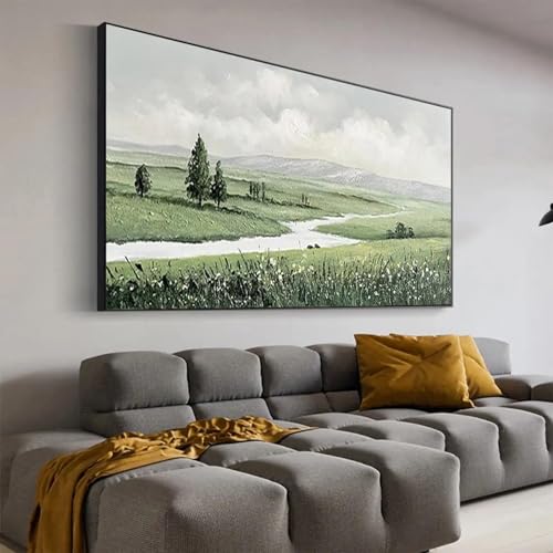 Tableau d'art mural abstrait pour habiller un grand mur vide