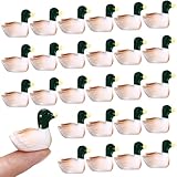 Package Inclusion: you will receive a total of 50 pcs of mini resin mallards; These mini mallards are carefully crafted and designed to add a touch of charm and whimsy to various settings; Whether you're using them for decorative purposes, such as in...