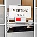 TEHAUX 20pcs Vacant Occupied Privacy Sign, 3.9 x 1.6 inch Privacy Door Sign Do Not Disturb On Off Slider Status for Office Bathroom Restroom Meeting Room
