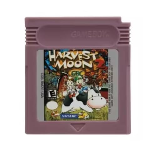 GBC Game Cartridge 16 Bit Video Game Console Card Super Warriors Island Harvest Moon for GBC/GBA-Harvest Moon 2