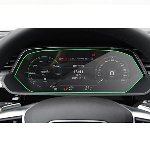 Écran e-tron 2018-2021 protégé des rayures par ce verre trempé auto
