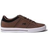  Lonsdale Herren-Sneaker/Sportschuhe/Freizeitschuhe, Obermaterial Leder, braun - braun - Größe: 42 EU