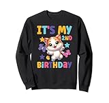 Photo Gallery cute cat 2 ° compleanno festa kitty jumping fun kids felpa Photo Gallery cute cat 2 ° compleanno festa kitty jumping fun kids felpa