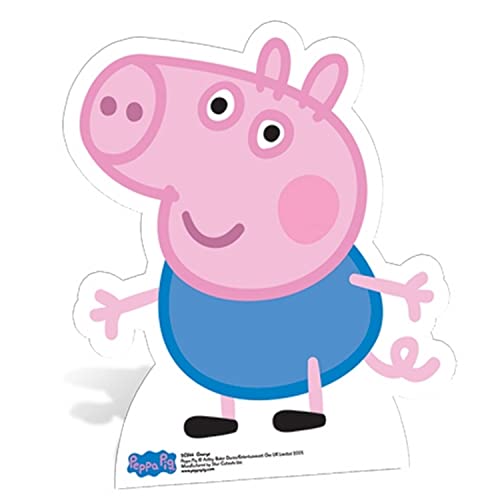 Figurine George Cochon Peppa Pig en carton Star Cutouts 60x54 cm