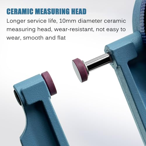 Calibrador Mecánico de Espesor para Cuero 0-10 mm miniatura 5
