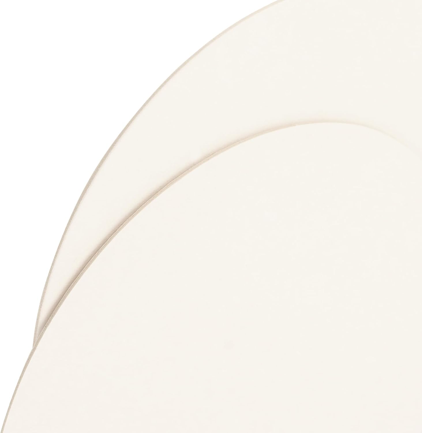 500 Pieces Cardboard Coasters, White 4 Inch Round Paper Coasters Bulk, Blank Coasters Cardboard Coasters for Wedding, Bar, Crafts - Image 3