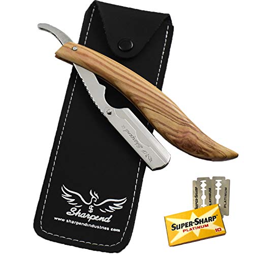 Professional Vintage Straight Edge Barber Razor - Salon Quality Cut