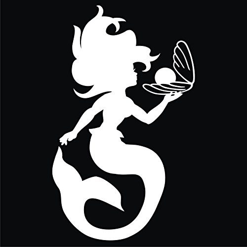 Lazy Cats Beach - Mermaid with an Oyster Decal for Cars Home and More