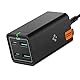 USB C Ladegerät, Spigen 65W GaN Fast 4-Port USB C Ladestation USB-C PD USB-A Fast Charging Hub für MacBook Pro Air iPad iPhone Galaxy HP Dell ASUS Chromebook USB-C Laptop Steam Deck