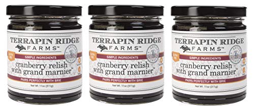 Terrapin Ridge Farms Cranberry Relish with Grand Marnier (TM) Γ’β¬β Three 11 Ounce Jars Terrapin Ridge Farms Cranberry Relish with Grand Marnier (TM) Γ’β¬β Three 11 Ounce Jars