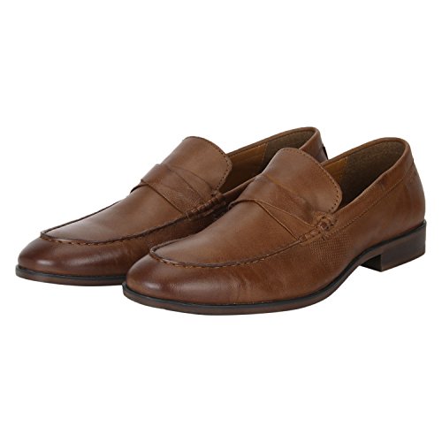 Image of Red Tape Men Tan Loafers