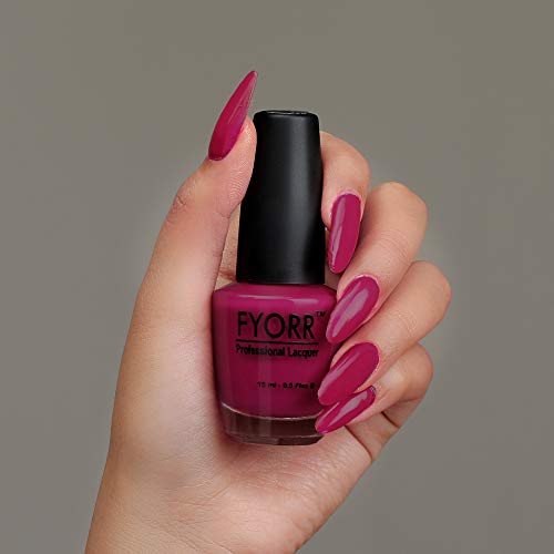 Image of Mamma Mia Professional Nail Polish | Long Lasting, Quick Dry, Chip Resistant, High Shine Nail Paint | Smooth & Easy Application, Vibrant Trendy Shades for Women & Girls Party Daily Use 15ml