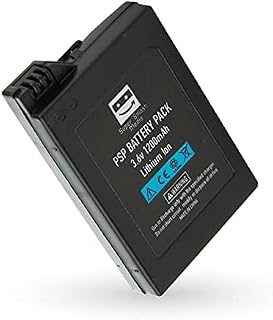 SuperSmashMedia® - 1200mAh 3.6V Replacement Battery Pack Kit for PSP 2000 & 3000 PlayStation Portable Slim and Lite (Sony PlayStation Portable)