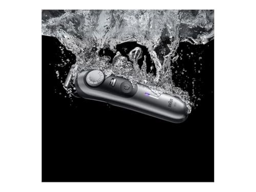 Tondeuse Homme Braun BeardTrimmer 9 BT9560 sans Fil 180min 52 Longueurs 2 Sabots Étanche - vue 6