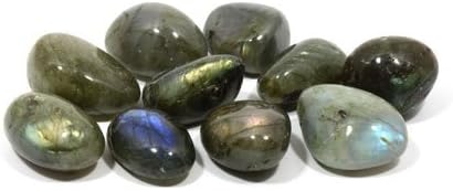CrystalAge Labradorite Tumble Stone (20-25mm) - Pack of 5