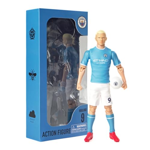 Banbo Toys Manchester City Haaland 8" Collectible Soccer Action F...