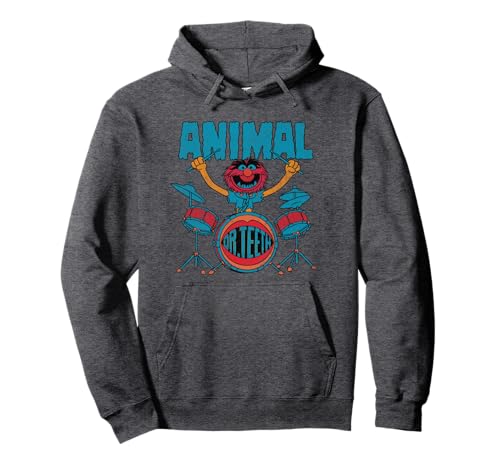 Sweat à capuche Disney The Muppets Animal Dr Teeth vintage pour homme et femme