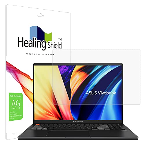 Healingshield �X�L���V�[���t���ی�t�B���� Screen Protector Anti-Fingerprint Anti-Glare Matte Film Compatible with ASUS Vivobook Pro 16X N7601