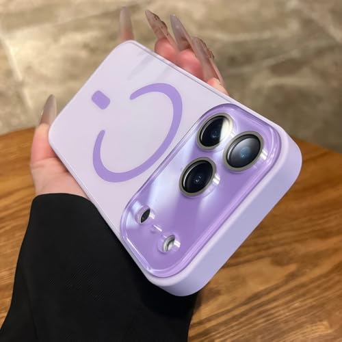RNOZX iPhone 17 Pro MAX�p�}�O�l�b�g���X�}�z�P�[�X ��^�E�B���h�E�t���[�d�ی�J�o�[�iiPhone 17 Pro MAX�p/�p�[�v��PP�j