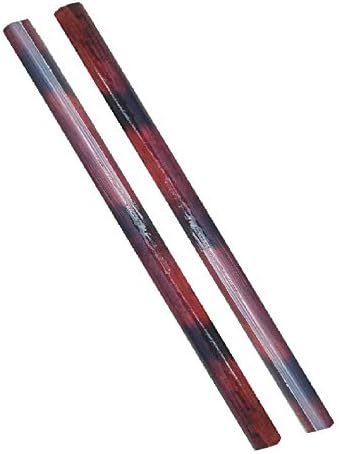 Sports Silambam Stick, 4ft, Red Brown