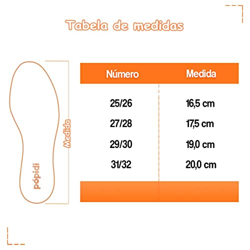 Chinelo Infantil Moda Menina Nº 25 Ao 32 Leve E Macio 12.100 (Preto, br_footwear_size_system, little