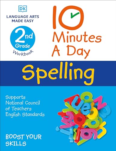 10 Minutes A Day Spelling, 2Nd Grade