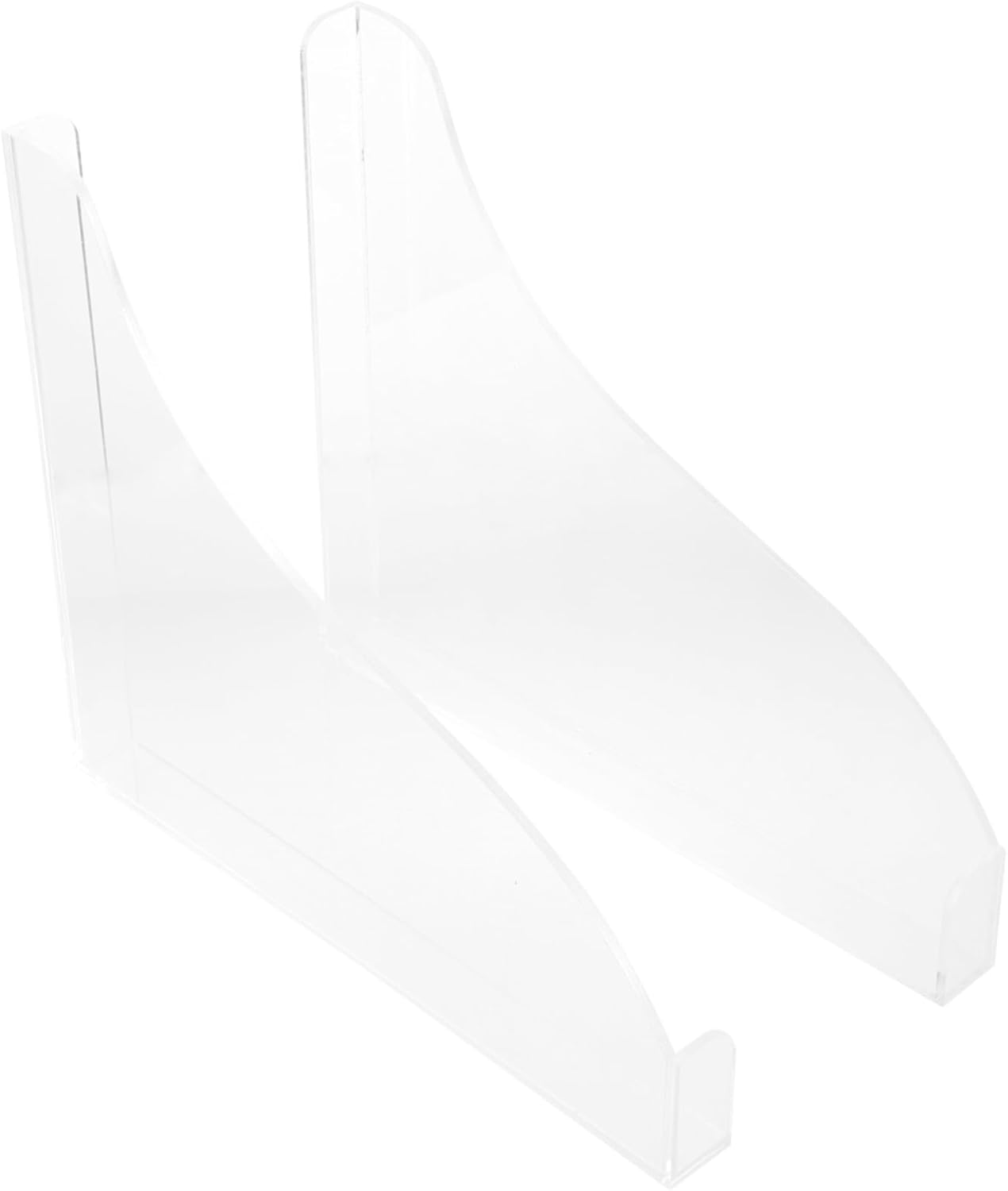 Cabilock 2pcs Transparent Bathtub Splash Guard Set Corner Barrier for Bathtub Edges Easy to Install Water Protector for Guest Bathrooms