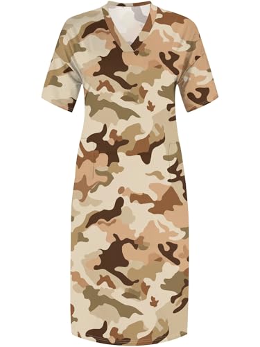 Image of SUZONANA Plus Size Dresses for Curvy Women African Print American Dress Summer Outfits Casual Loose with Pocket