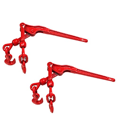 Dc Cargo Heavy-Duty Chain Binder 3/8" - 1/2" (Pack Of 2), Load Binders With 9,200 Lbs Working Load Limit - Chain Binders For Secure And Safe Transport #TOP19