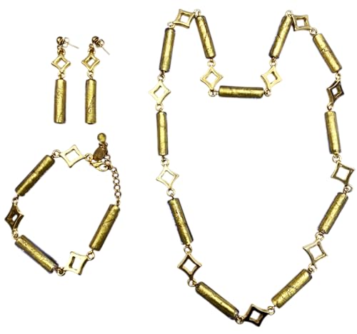 Juego de cristal antigua murrina Venezia oro L para cenas exclusivas en casa