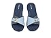 Michael Kors Women's MK Pool Slides Chambray 8 Medium