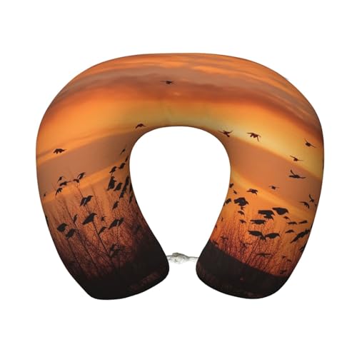 Almohada de viaje espuma memoria tamaño único miniatura 1