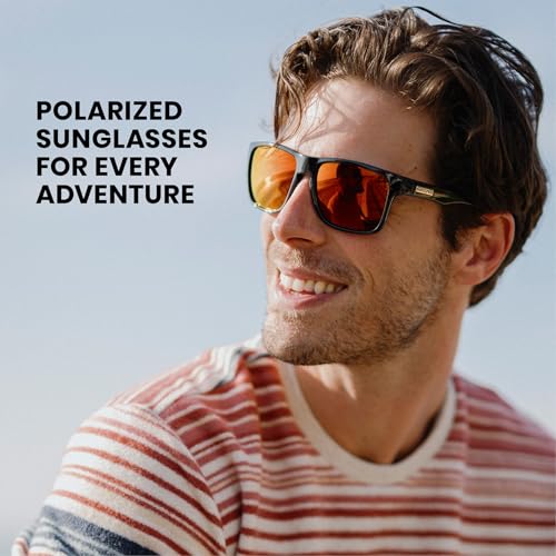 Image of Suncloud Mayor Polarized Sunglasses 100% UV Protection Comfortable Fit, Trendy Design for Men & Women