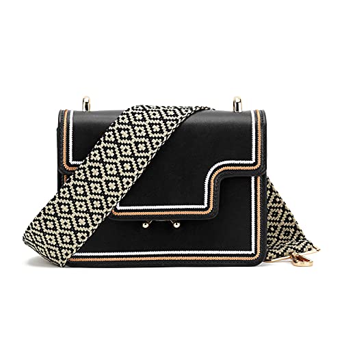 Image of ZOOEASS Wide Shoulder Strap Adjustable Replacement Belt Crossbody Canvas Bag Handbag