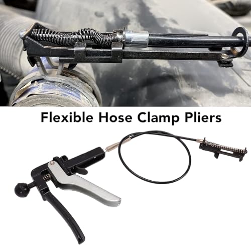Alicates para abrazaderas de manguera con cable flexible de 70 cm para motor 4