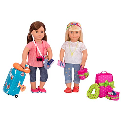 Voyage pour poupées Our Generation valise cabine et kit de vacances