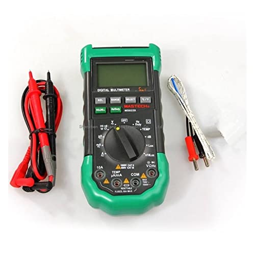 Multimètre numérique MS8229 multifonction 5 en 1 testeur luxmètre et humidité