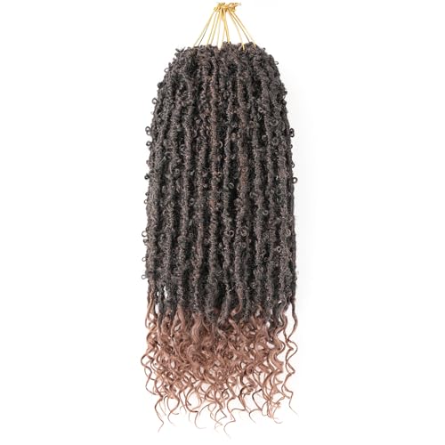 Aipin Butterfly Locs Goddess Locs Crochet Hair(18 Inch, 6packs,T30)