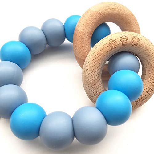 Ringlet Classic Teether - Sky Blue