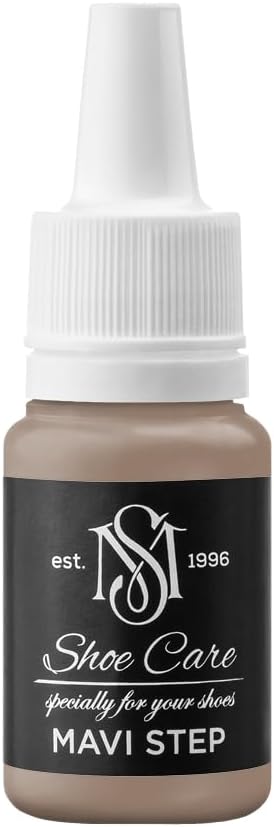 Suede & Nubuck Cream - NCS S 5010-Y50R Palisander Grey - Color Renovator & Suede Conditioner for Velvet Texture by MAVI STEP - 1.70 fl oz / 50 ml