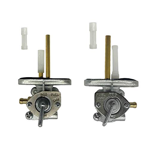 Carbman Left & Right Petcock Set Replacement for Yamaha XS1 XS2 XS500 SX650 TX500 TX650 TX750 Gas Tank
