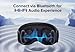 TOPOINT Sleep Mask with Bluetooth Headphones Wireless, 3D Eye Mask for Sleeping Headphones Women Men with Noise Canceling Earbuds, Thin Speaker, Blackout, 15 Hours for Travel, Meditation, CPAP Users