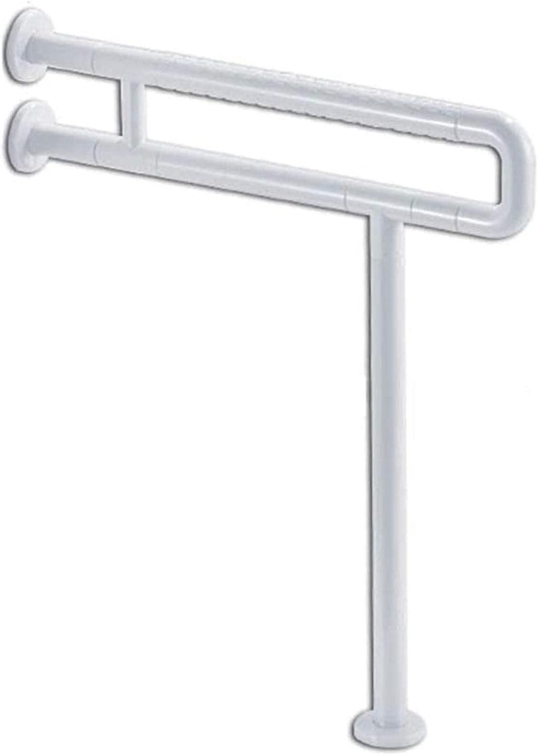 Bathtub Grab Bars,Toilet Grab Bars U-Shaped Stainless Steel Grab Bar,Bathroom Handrail Towel Holder,Nylon Anti-Skid Particles Grab Bar,Shower Handrail/60 * 70Cm